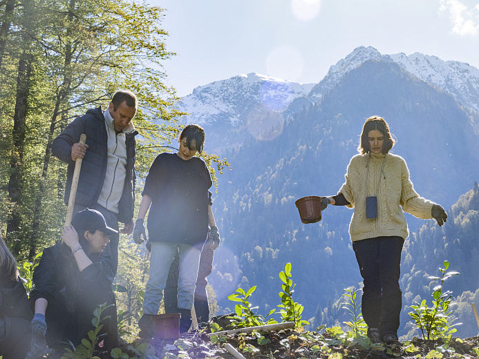 Ведущие российские экоблогеры впервые посетили «Роза Хутор» с экспертным туром, фото 1 - круглогодичный курорт «Роза Хутор»
