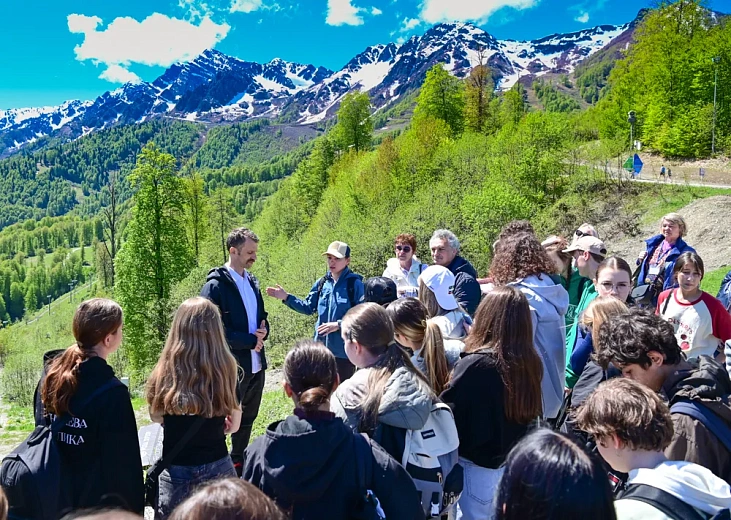 «Роза Хутор» принимает слет юных экологов, фото 2 - круглогодичный курорт «Роза Хутор»