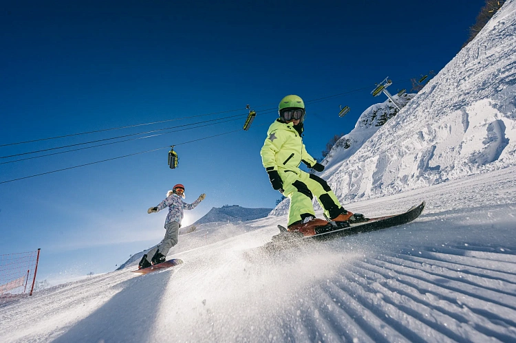 «Роза Хутор» открывает горнолыжные трассы для катания, фото 4 - круглогодичный курорт «Роза Хутор»