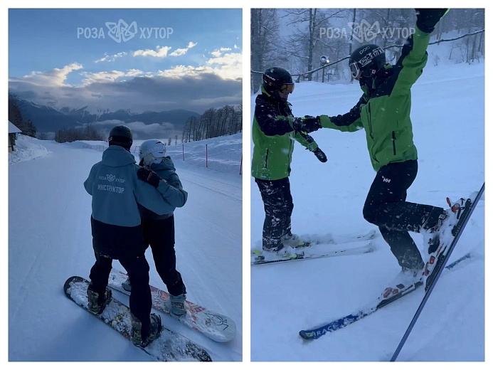 Более миллиона пользователей социальных сетей просмотрели  «Вальс инструкторов» курорта «Роза Хутор», фото 1 - круглогодичный курорт «Роза Хутор»