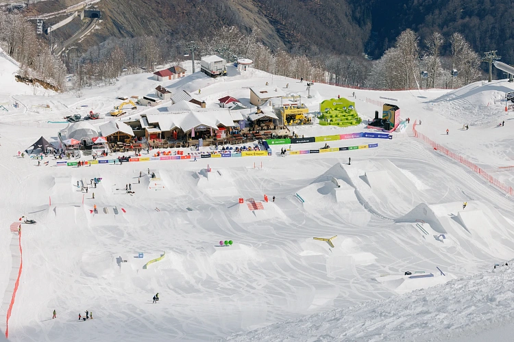 Самый большой сноупарк в стране возвели на «Роза Хутор», фото 4 - круглогодичный курорт «Роза Хутор»