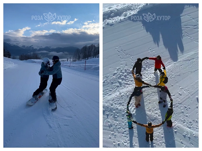 Более миллиона пользователей социальных сетей просмотрели  «Вальс инструкторов» курорта «Роза Хутор», фото 2 - круглогодичный курорт «Роза Хутор»