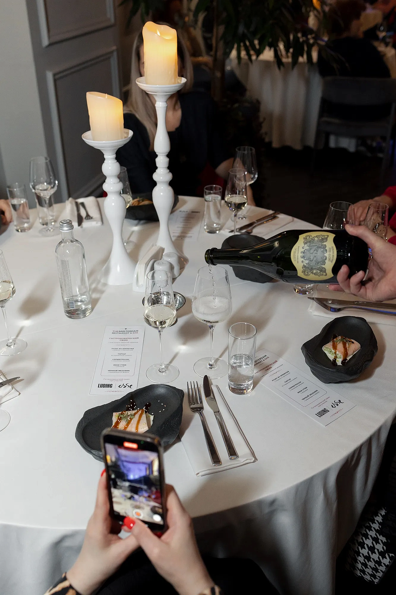 Авторский гастроужин в ресторане TheAmsterdam, фото 6 - круглогодичный курорт «Роза Хутор»