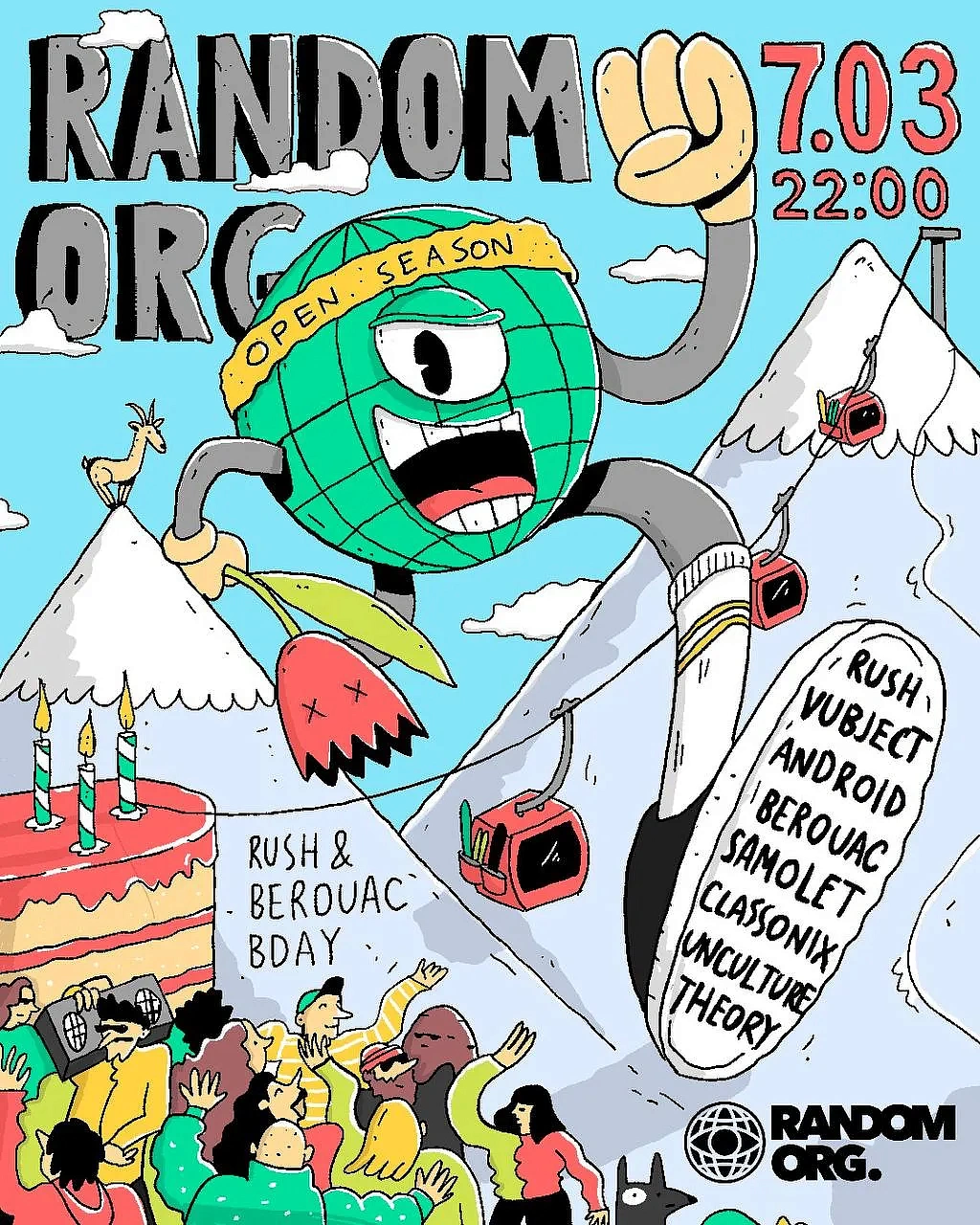 RANDOM ORG / OPEN SEASON, фото 2 - круглогодичный курорт «Роза Хутор»