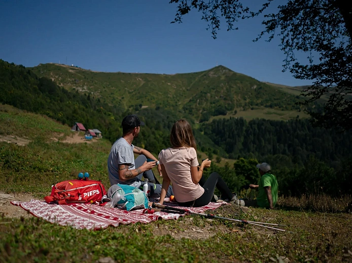 Новый пеший маршрут в горах открылся на курорте Роза Хутор, фото 5 - круглогодичный курорт «Роза Хутор»