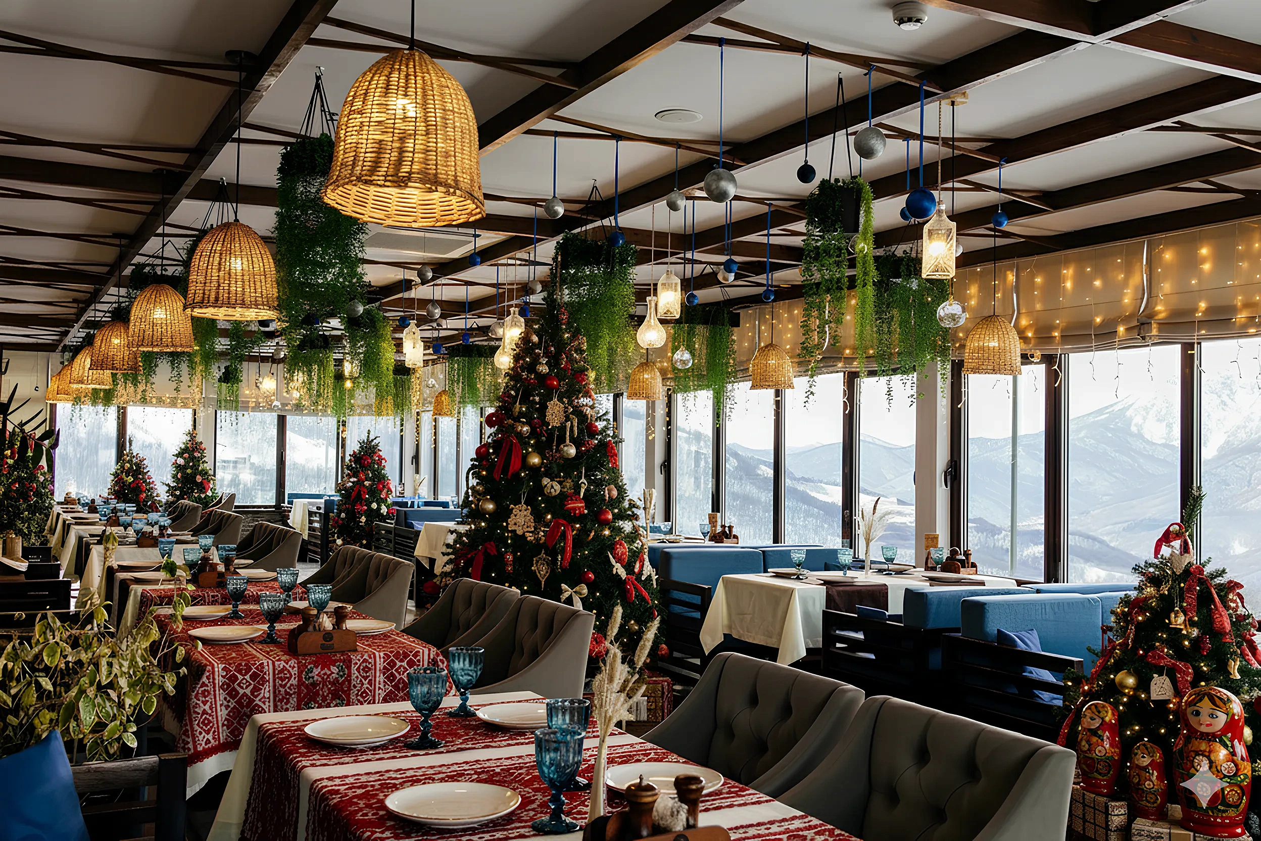 Тайна русской души в ресторане «Варежка», фото 1 - круглогодичный курорт «Роза Хутор»