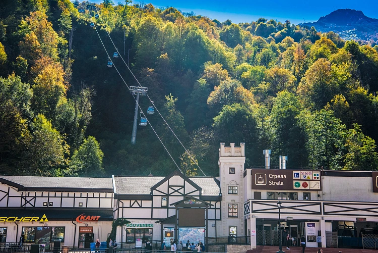 Роза Хутор объявил график работы канатных дорог в межсезонье, фото 3 - круглогодичный курорт «Роза Хутор»