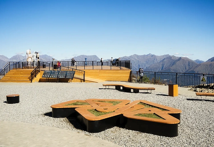 Обзорная площадка Роза Пик курорта «Роза Хутор» вошла в пятерку крупнейших в России , фото 6 - круглогодичный курорт «Роза Хутор»