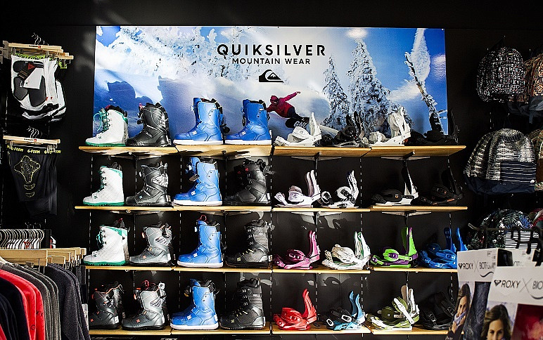 Магазин Quiksilver, фото 2 - круглогодичный курорт «Роза Хутор»