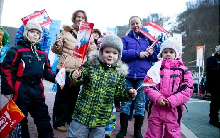 Курорт «Роза Хутор» встретил Олимпийский огонь, фото 6 - круглогодичный курорт «Роза Хутор»