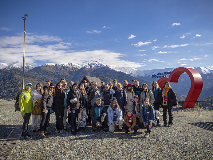 Ведущие российские экоблогеры впервые посетили «Роза Хутор» с экспертным туром, фото 2 - круглогодичный курорт «Роза Хутор»