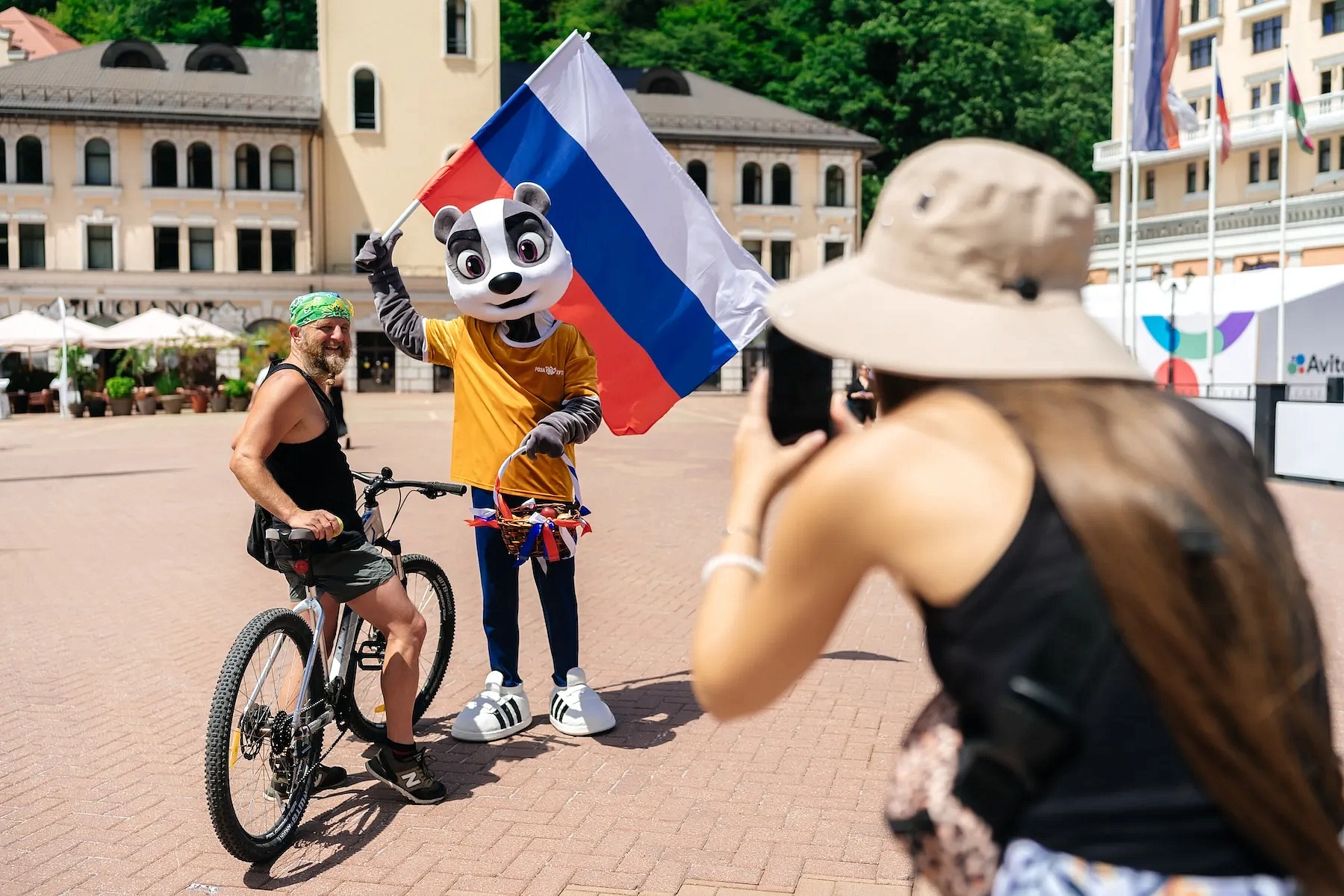 День России на курорте Роза Хутор, фото 5 - круглогодичный курорт «Роза Хутор»