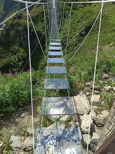 Уникальный «стеклянный» мост появился на Роза Хутор, фото 2 - круглогодичный курорт «Роза Хутор»