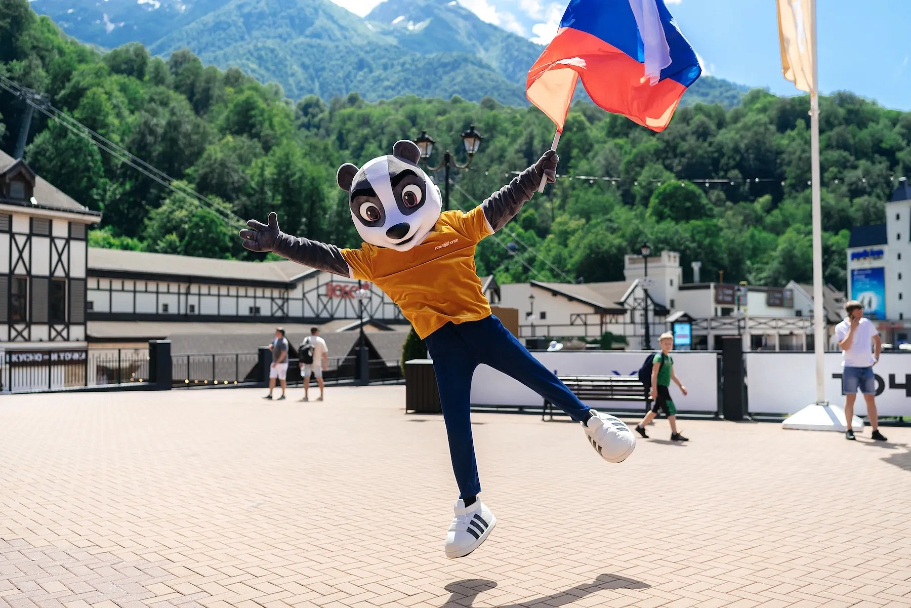 День России на курорте Роза Хутор, фото 7 - круглогодичный курорт «Роза Хутор»