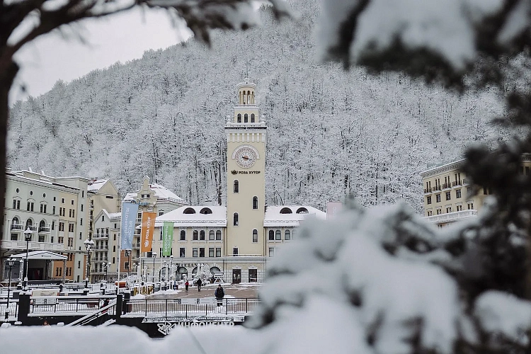 На «Роза Хутор» открылись трассы для катания, фото 1 - круглогодичный курорт «Роза Хутор»