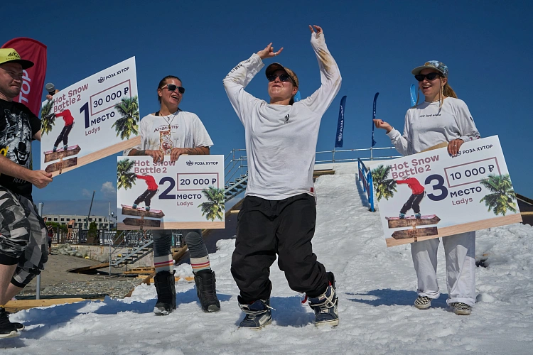 На морском пляже курорта успешно завершились соревнования по джиббингу, фото 5 - круглогодичный курорт «Роза Хутор»