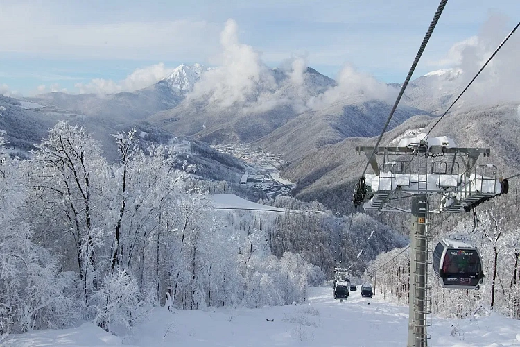 Канатная дорога «Олимпия» возобновила свою работу , фото 1 - круглогодичный курорт «Роза Хутор»