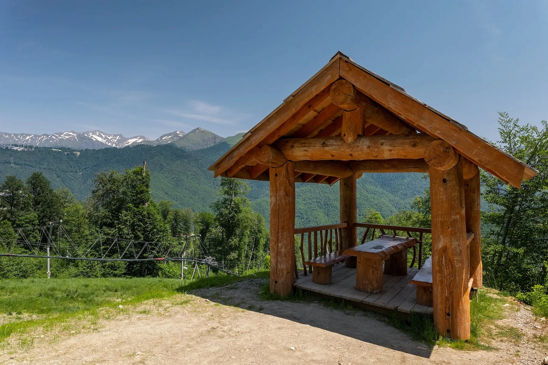 Велопешеходная тропа Озёрный траверс, фото 5 - круглогодичный курорт «Роза Хутор»