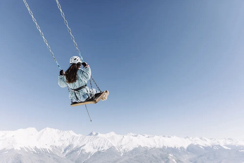 Смотровая площадка Роза Пик 2320 м, фото 2 - круглогодичный курорт «Роза Хутор»