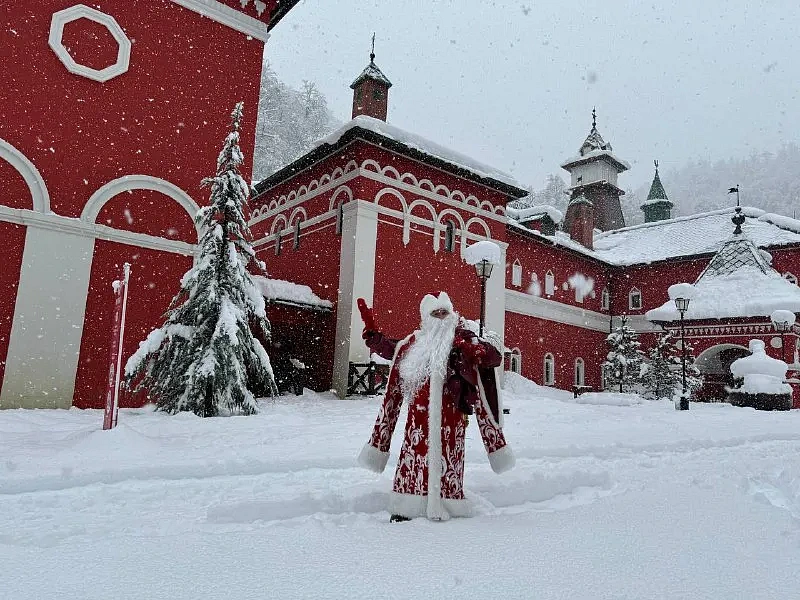Новогодняя программа в этнопарке «Моя Россия», фото 1 - круглогодичный курорт «Роза Хутор»