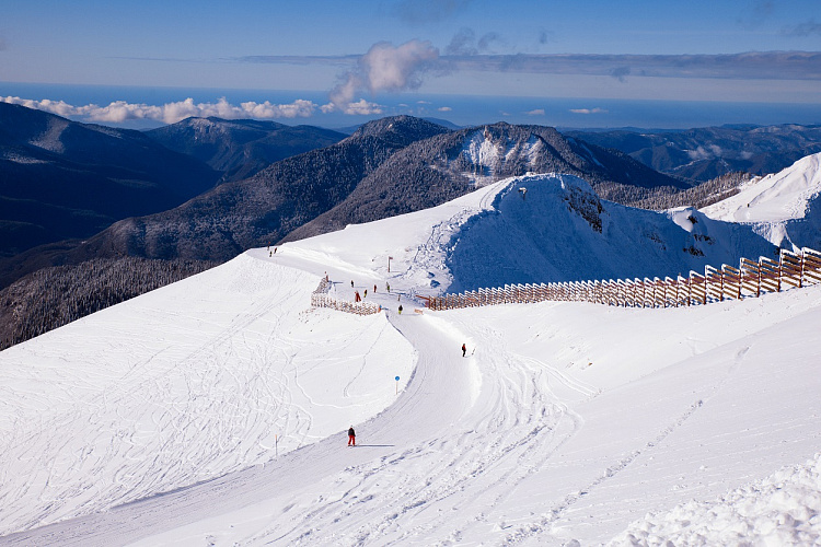«Роза Хутор» признан лучшим курортом для горнолыжников любого уровня, фото 2 - круглогодичный курорт «Роза Хутор»
