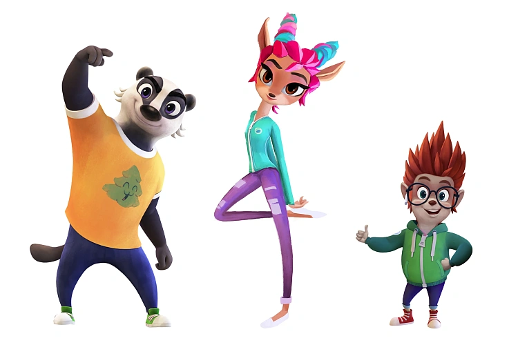 Три новых персонажа из перезапуска легендарного «Ну, погоди!» станут символами горного курорта Роза Хутор, фото 1 - круглогодичный курорт «Роза Хутор»