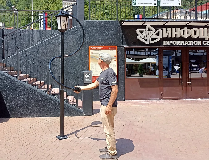 На «Роза Хутор» появился «Фонарь-гостеприимец», фото 2 - круглогодичный курорт «Роза Хутор»