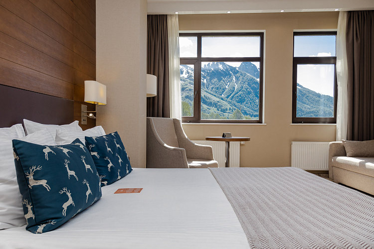 Отель Rosa Springs 5* победил в номинации «Лучший номер» среди здравниц России. , фото 1 - круглогодичный курорт «Роза Хутор»