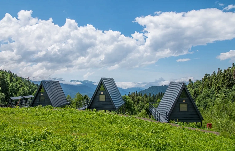 «Роза Хутор» открыл горный кемпинг «Нахазо», фото 6 - круглогодичный курорт «Роза Хутор»