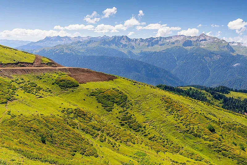 Тропа Панорама, фото 2 - круглогодичный курорт «Роза Хутор»