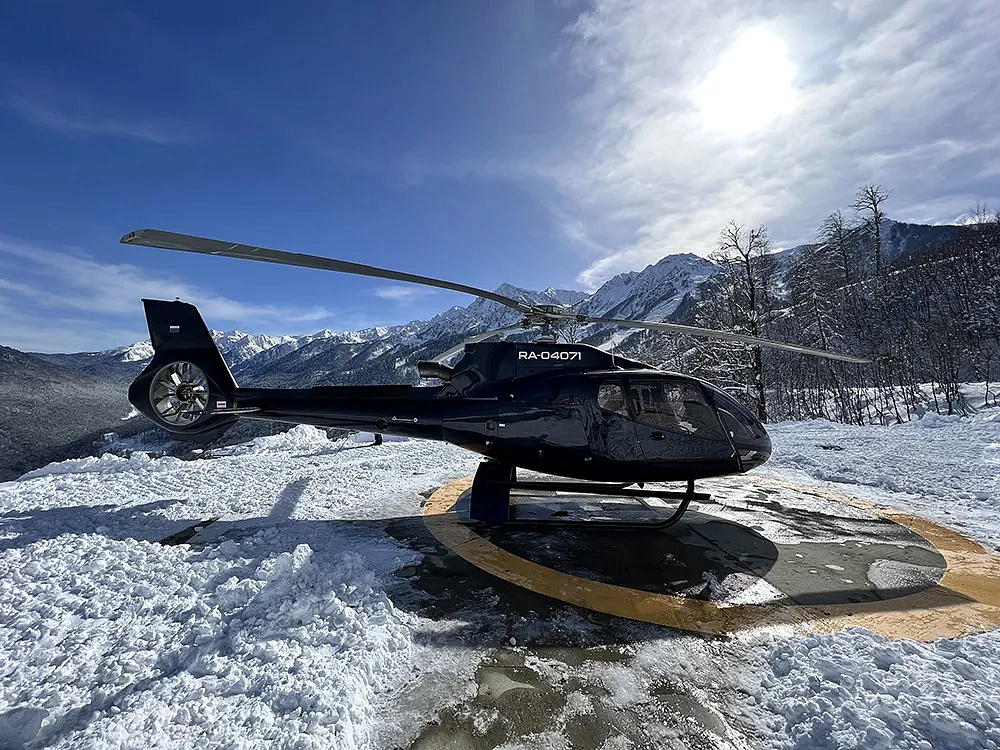 Вертолетные туры, фото 2 - круглогодичный курорт «Роза Хутор»