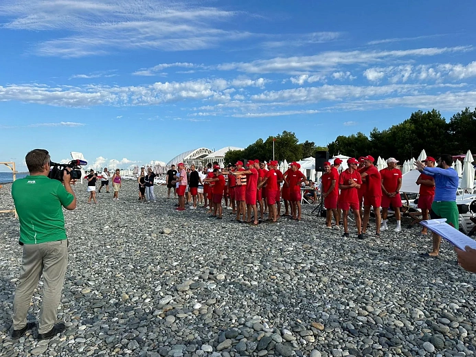 Спасатели пляжа «Роза Хутор» вошли в число лучших на территории «Сириус», фото 2 - круглогодичный курорт «Роза Хутор»