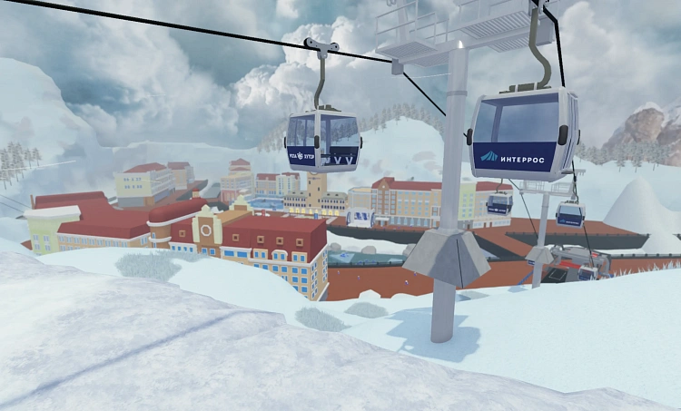 Горный курорт «Роза Хутор» первым из российских курортов появился в Roblox, фото 3 - круглогодичный курорт «Роза Хутор»