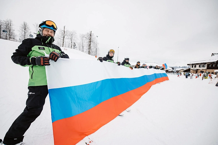Масштабный флешмоб в поддержку российских олимпийцев пройдет на «Роза Хутор», фото 2 - круглогодичный курорт «Роза Хутор»