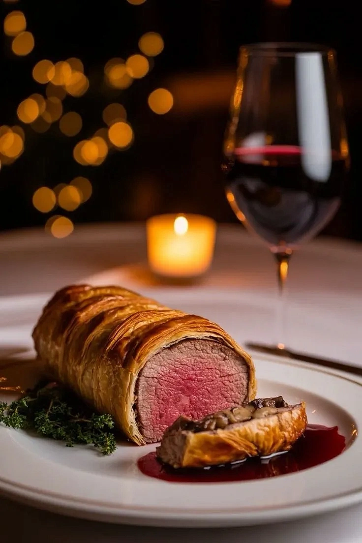 Гастрономический ужин - говядина «Веллингтон», фото 1 - круглогодичный курорт «Роза Хутор»