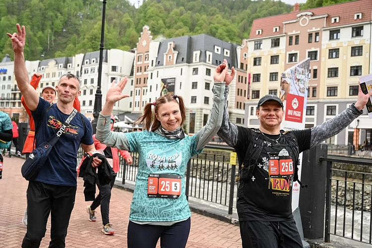 НА фестивале бега ROSA RUN финишировали 4000 участников , фото 2 - круглогодичный курорт «Роза Хутор»