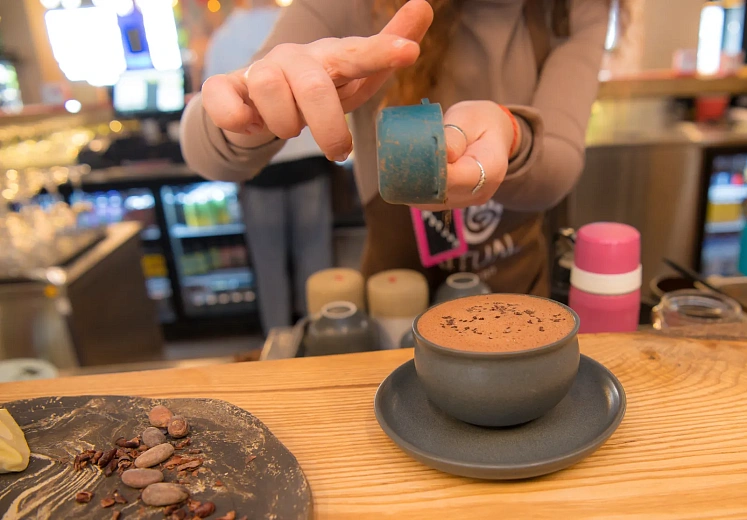 Какао со всего света - в пространстве Food Street , фото 5 - круглогодичный курорт «Роза Хутор»