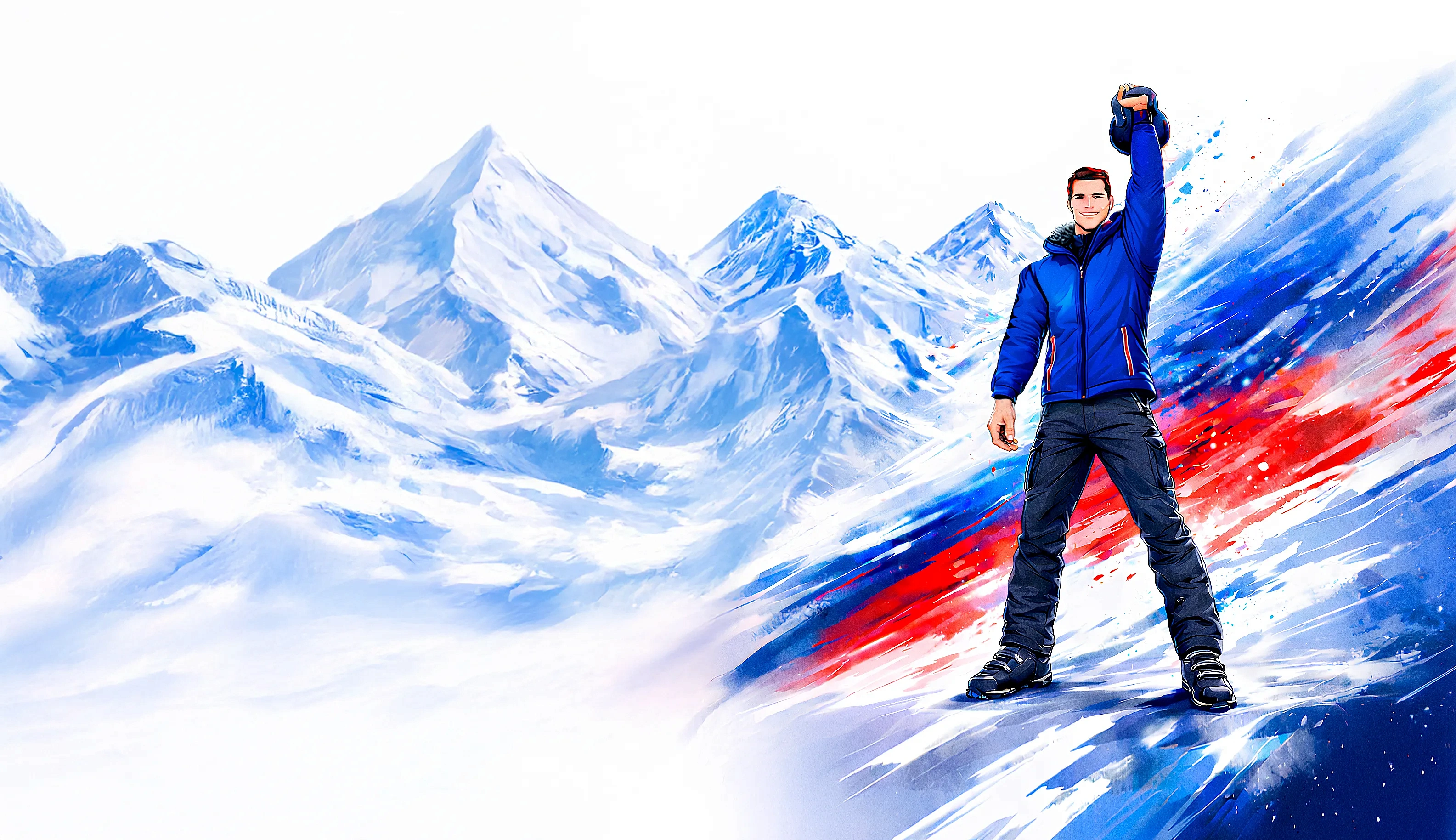 Спортивный праздник 23 февраля «Быстрее! Выше! Сильнее!», фото 2 - круглогодичный курорт «Роза Хутор»